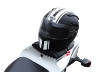Load image into Gallery viewer, Caddystrap™ Motorcycle Pillion Helmet Carrier Strap - &lt;b&gt;&lt;I&gt;Size SMALL (GREY)&lt;/i&gt;&lt;/b&gt;